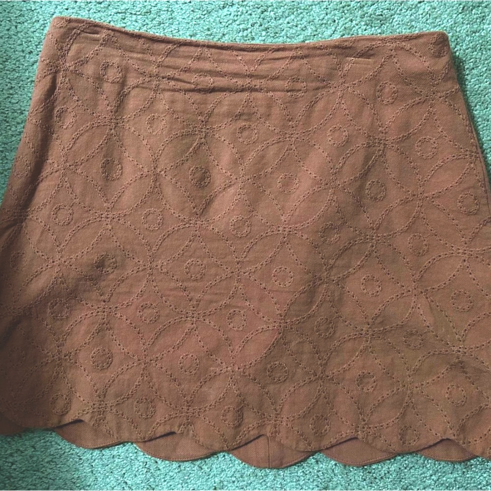 Dark pink skirt
